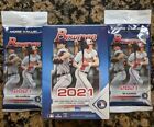 3x 2021 Topps Bowman Baseball Lot 🔥 w/ Blaster Box, 2 Fat/Value/Cello Packs MLB