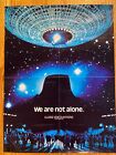 1977 CLOSE ENCOUNTERS OF THE THIRD KIND Poster- Premium From Paperback Book Club