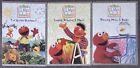 Elmo's World 3 DVD Great Outdoors/Singing Drawing & More/Dancing Music & Books