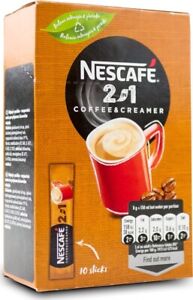 Nescafe 2 in 1 Coffee: COFFEE & CREAMER Instant coffee sticks -FREE SHIPPING