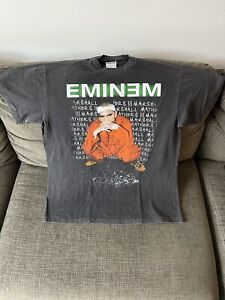 Tultex Eminem Criminal Tour T Shirt 90s 2000 Men’s Sz: XL