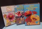 Sesame Street DVD Lot (3) Elmo’s World  - Name That Song - Favorite Song 2