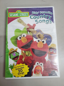 Sesame Street Kids' Favorite Country Songs (DVD, 2007) NEW