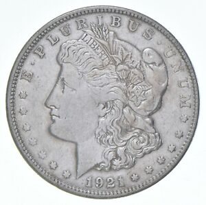 Better 1921 Morgan Silver Dollar - 90% US Coin - Nice Coin *462