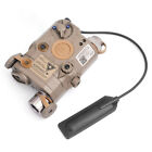WADSN PEQ15 LA5C UHP Green/IR Laser LED Light Pressure Switch Flashlight Airsoft