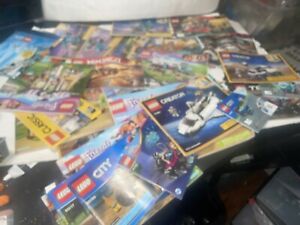 Lego Instruction Manuals 34 Booklets Only Large Lot City Friends Ninjago Creator