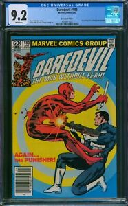 Daredevil #183 CGC 9.2 NM- Wp 1st Meeting of DD & Punisher Marvel 1982 Miller