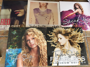 Taylor Swift 1989 Red Fearless Speak Now Self Vinyl LP Bundle / Lot Sealed