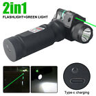 Tac 2000LM Hunting Green Laser Pistol Weapon Light Combo Type-C Rechargeable