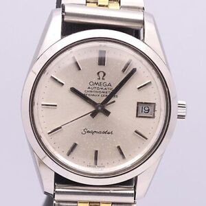 Omega Seamaster AT 168.0061/166.0172 Cal.1011 Silver Dial 2707A Watch Used