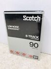 3M Scotch Low Noise Dynarange Blank 8-Track Tape Cartridge 90 Min Sealed