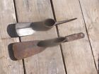 Vintage WWII 1945 Diamond Calk US Military Entrenching Grub Hoe Pick +1 other