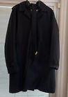17 Authentic Euc BURBERRY Kensington Mid-length Coat Mens 54 L Black $1800