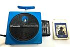 VINTAGE PANASONIC RQ-830S  Dynamite TNT BLUE 8 TRACK TAPE PLAYER W/8 Tracs As Is