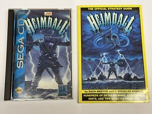 Heimdall (Sega CD, 1994) Complete - With Official Strategy Guide
