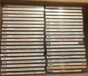 Lot of 40 Naxos Classical music CDs, Handel, Chopin, Mozart and many more