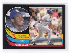 Ken Griffey Jr. #7 1991 Fleer '91 Fleer All-Star Team Seattle Mariners