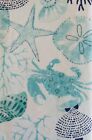 Sea Life Abstract Vinyl Flannel Back Tablecloth-Various Sizes