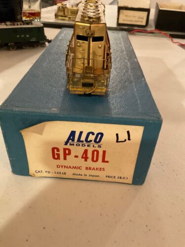 Alco Models Brass HO GP-40L