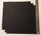 Upholstery Leather Scrap Crafts 12 x 12 inches Black 1 Piece
