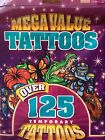 Temporary Tattoos Fun For Kids - Over 125 Mega Value Tattoos