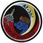 USAF 435th FIGHTER TRAINING SQUADRON PATCH - AT-38C SMURF AGGRESSORS