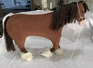 New ListingAmerican Girl Doll Clydesdale PRANCING Draft HORSE