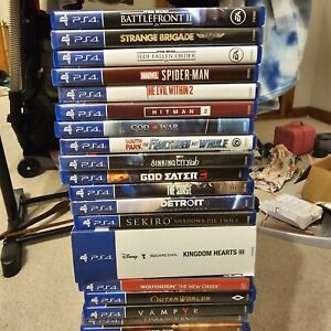 Lot Of PS4 Games (Some Sealed)