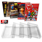 1 NES Nintendo Box Protectors Clear Plastic Display Case Sleeve Storage Thick