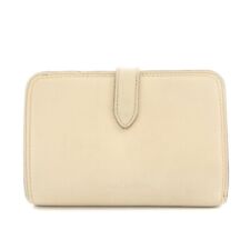 New ListingJ M Davidson Wallet Bifold Leather Beige /Yb Ladies