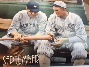 Baseball Vintage 2023 Wall Calendar