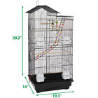 Bird Cage Roof Top Large Flight Parrot for Small Quaker Parrot Finch Cage 39