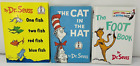 Dr Seuss One Fish Two Fish Red Fish Blue Fish Foot Book Cat In The Hat Beginner