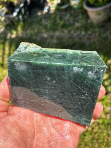 Feather River CA Canyon Nephrite Jade Select Cut Carving Block