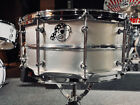 Pork Pie Percussion Aluminum 6.5x14 Snare Drum Chrome Exclusive USA