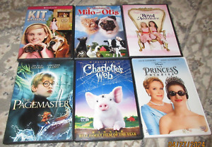 New ListingUsed DVD LOT: 6 Live Action (Rated G)