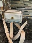 Coach Willow Camera Bag Crossbody Colorblock Leather  C0695 Chalk Ivory