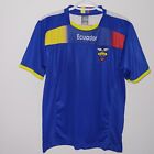 NWT Alextex F.E.F. Ecuador Soccer Futbol Jersey Size Medium Blue