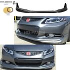 For 12 13 Honda Civic Coupe USDM Bumper ONLY MD Style Front Bumper Lip Spoiler (For: 2012 Honda Civic)