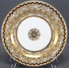 New ListingJean Pouyat Limoges Elaborate Gold Floral Scrollwork Medallion 8 5/8 Inch Plate