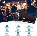 4K Camcorder Video Camera Ultra HD 60 FPS Digital Video Recorder Night Vision