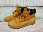 Timberland Boots Youth Boys Nubuck Wheat Color Waterproof 10960 - Youth Size 5