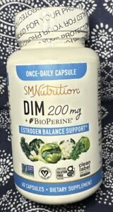 DIM Supplement 200 mg | Estrogen Hormone Balance for Women & Men Exp 09/25