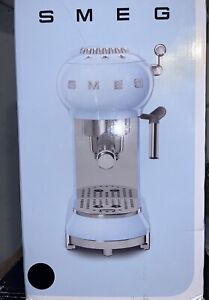 SMEG ECF01BLUS 50's Retro Style Aesthetic Espresso Coffee Machine - Black