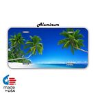12 X 6 Beach Sunset Nature Front Vehicle License Plate Auto Car Tag Aluminum