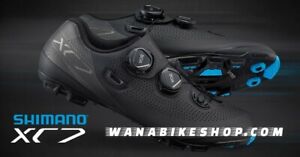 Shimano XC7 Men's Mtb Shoes Size 8.3 / 42 Black