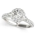 2.Ct Simulated Diamond Engagement Wedding Ring 10K Solid White Wedding gift
