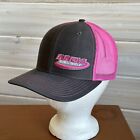 Innova Disc Frisbee Golf Pink / Gray Embroidered Trucker Hat Mesh Adjustable