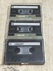 Lot of 3 Used Maxell MX 90 Type IV Metal Bias Cassette Tapes Sold As Blank