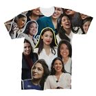 Alexandria Ocasio-Cortez Photo Collage T-Shirt